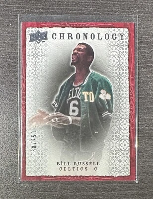 2007-08 UD Chronicles BILL RUSSELL /250 - Image 1 of 2