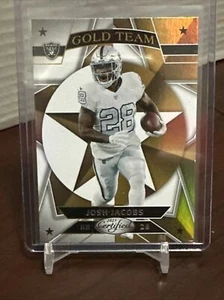 2023 Panini Certified Josh Jacobs #GT-3 Gold Team - Picture 1 of 2
