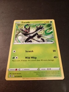 Pokemon Fusion Strike Zarude Uncommon Card 027/264 NM - Picture 1 of 1
