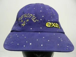 EXEL - FABULOUS "4" - NORDIC WALKER - PURPLE ADJUSTABLE STRAPBACK BALL CAP HAT! - Picture 1 of 10
