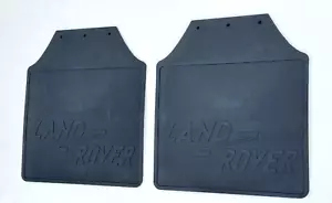 Gummi Schlamm Klappe Hinten Seite Set für Defender 90 110 130 1986-2016 2pcs - Picture 1 of 4