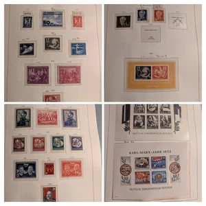 Tolles Briefmarkenalbum DDR 1949-1976 (**) auf 212 Seiten - Hoher Mi.-Wert - Bild 1 von 24