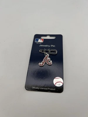 Game Time Offical MLB ATLANTA BRAVES Jewelry Pin - Image 1 of 4
