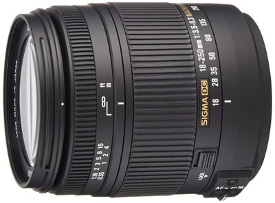 Sigma 18-250mm f3.5-6.3 DC MACRO OS HSM for Sigma Digital SLR Cameras - Image 1 of 4