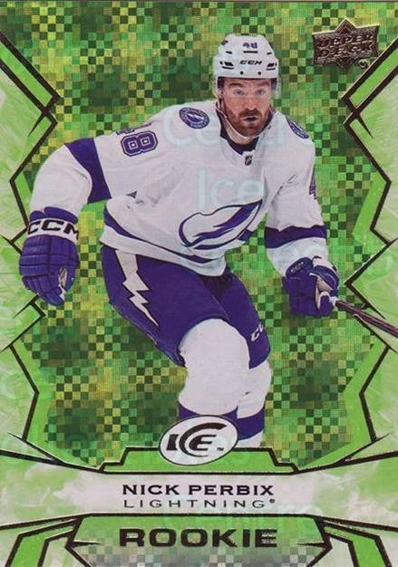 2022-23 UD Ice Green #136 Nick Perbix - Image 1 of 1