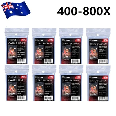 400 Ultra Pro Penny Card Soft Sleeves Clear Protector MTG Pokemon 4 Packs of 100 - image 1 of 4