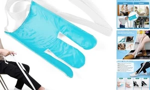 Sockenhilfe - Sockenhilfen zum Anziehen von Socken - Sockenhilfegerät zum Anlegen blau - Bild 1 von 8