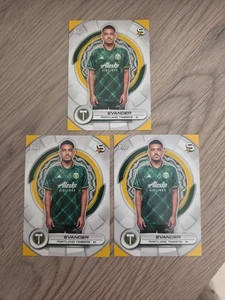 3x 2024 Topps MLS Superstars Evander Portland Timbers #6 Brasile - Foto 1 di 2