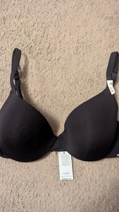 36C BOUX AVENUE BLACK T SHIRT BRA BNWOT RRP £24 - Picture 1 of 3