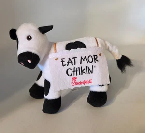 Chick-Fil-A Cow Plüschtier "Eat Mor Chikin" Eat More Huhn Schild Stofftier - Bild 1 von 3
