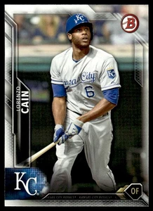 2016 Bowman Lorenzo Cain Kansas City Royals #41 - Picture 1 of 2