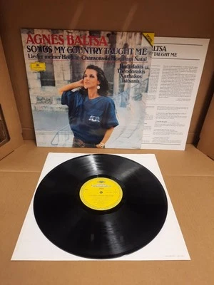 NM/NM Agnes Baltsa – Songs My Country Taught Me Deutsche Grammophon – 419 236-1 - Bild 1 von 4