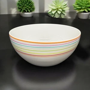 Rosenthal Thomas Sunny Day Cuenco para servir rayas multicolores Alemania 8,5 pulgadas - Imagen 1 de 11