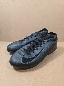 Nike Mercurial Air Zoom Junior Football Boots Size 2 UK Black - Picture 1 of 15