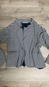 Rich Royal Sweatshirtjacke Jacke Marine Style Blazer Pullover Gr M 38 - Bild 1 von 2