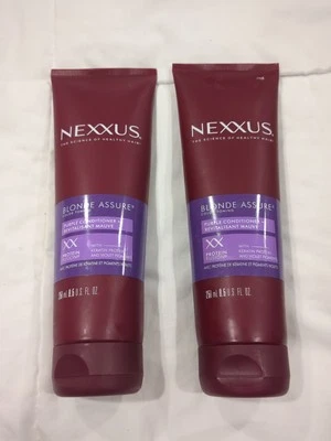 Nexxus Blonde Assure Color Toning Purple Keratin Conditioner 2 Pk-8.5 Fl Oz- New - Image 1 of 4