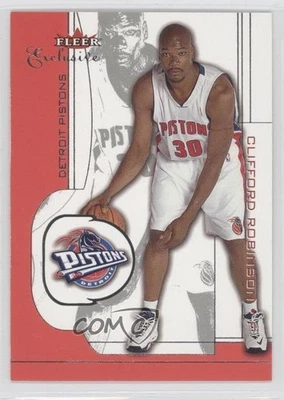2001-02 Fleer Exclusive Clifford Robinson #75 - Image 1 of 2