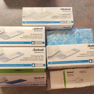 Irobot Brava Jet Cleaning Pads Lot - Picture 1 of 3