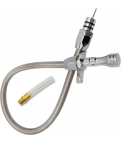 Stainless Flexible Transmission Dipstick For Chevy GM TH400 TH350 Turbo SBC BBC - Picture 1 of 9