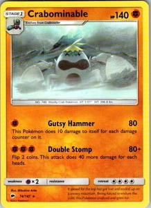 Pokemon | SM - Ombre Brucianti | Crabominabile | 74/147 | Normale | NM - Foto 1 di 2