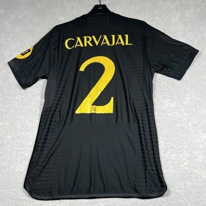 Adidas Real Madrid Away Match Issued Jersey Carvajal #2 MEDIUM 23-24 Champions - Picture 1 of 15