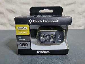 Black Diamond Storm 450 Headlamp, Dark Olive - Picture 1 of 3