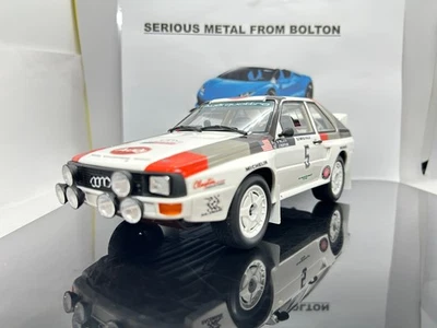 OTTO OT1159 1986 OLYMPUS RALLY AUDI SPORT QUATTRO L/E 1:18 SCALE - Image 1 of 4