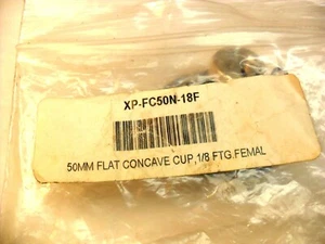 XP-FC50N-18F Flat-Concave Vacuum Cups 1/8 FTG. FEMALE NEW - Picture 1 of 3