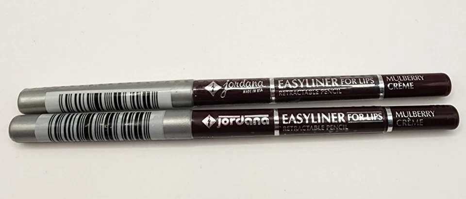  Jordana Easyliner For Lips Retractable Eyeliner Pencil Mulberry Creme x 2 - Image 1 of 1