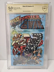 CBCS Slave Pit Funnies #2 Feat Gwar signiert x4 Sleazy Martini Technodestructo Sly - Bild 1 von 5