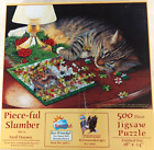 Piece-ful Slumber 500 Piece Jigsaw Puzzle Art by Avril Hayes 18" x 24" SunsOut