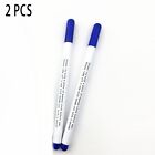 Smooth Lines Cross Stitch Pen 2Pc Fabric Erasable Marker For Sewing Craft