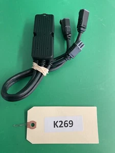 Divisor de cable multiplicador de 3 bases QLogic para sillas de ruedas Quantum Power #K269 - Imagen 1 de 2