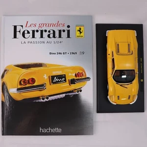 Hachette Les Grandes Ferrari Collection Dino 246 GT With Book 1:24 (french) - Bild 1 von 6