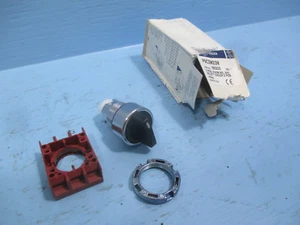 GE P9CSMZ0N CEMA 3 Pos Knob Three Position Selector Switch NEW LOT OF 3 - Picture 1 of 4