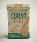 Advertising Lithographed Tin Can Curad Plastic Dressings Bandages Bauer & Black