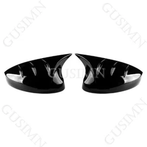 FUNDA ESPEJO LATERAL ESTILO CUERNO M NEGRO BRILLANTE PARA HONDA CIVIC 2022-2025 SIN LUZ - Imagen 1 de 4