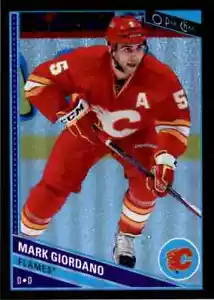 2013-14 O-PEE-CHEE RAINBOW BLACK MARK GIORDANO 066/100 CALGARY FLAMES #474 - Picture 1 of 2