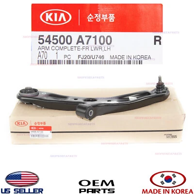 Genuine Front Lower Control Arm LEFT Driver Side ⭐OEM⭐ KIA FORTE 2014-2018 - Image 1 of 4