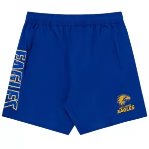 NEW West Coast Eagles Mens Performance Shorts - Picture 1 of 3