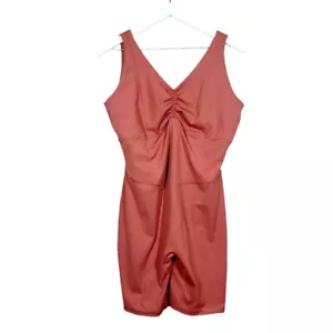 Gymshark Womens Elevate All In One Romper Rose Brown Size XXL Workout Athleisure - Picture 1 of 9