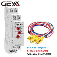 GEYA GRL8-02 Water Level Controller Liquid Control Relay Switch 10A ACDC24V-240V