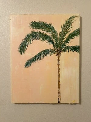 Pintura al óleo Impresionista Original Pintada a Mano Impasto 11x14 Lienzo Firmado Foto 1 de 4