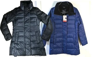 MARMOT VIANSA DOWN JACKET Black / Arctic Navy Womens Coat 700 fill Puffer Parka - Picture 1 of 7