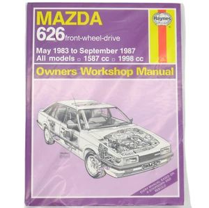 Haynes Manual Mazda 626 Front Wheel Drive 1983-1987 Models Hardback 929 -H - Picture 1 of 6
