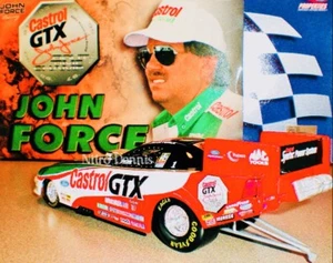 NHRA JOHN FORCE 1:24 Diecast Funny Car 8x Time Champ NITRO DENNIS Action 1999 - Picture 1 of 5