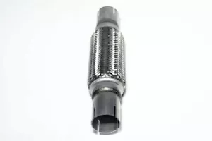 Für Honda Uni Flexrohr Flexstück Hosenrohr Auspuff 45x200 / 310MM + 2 Schellen - Bild 1 von 2