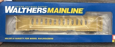 Walthers MainLine HO 910-4832 72’ Centerbeam Flatcar TYX (TTZX) NIB CC - Image 1 of 3