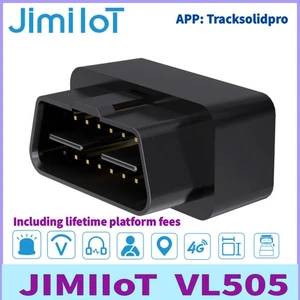 JIMIIoT VL505 Ultra-compact Plug-And-Play 4G OBD Tracking LTE OBDII GNSS Tracker - Picture 1 of 7
