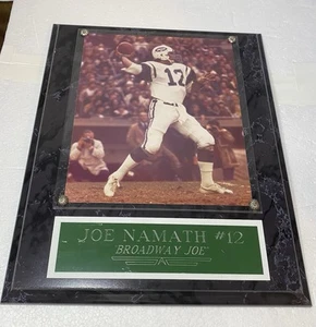 Joe Namath 8x10 Foto Plakette "Broadway Joe" - Bild 1 von 6